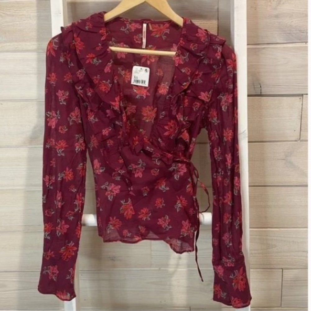Free People Amanda Ruffle top - Picture 4 of 4